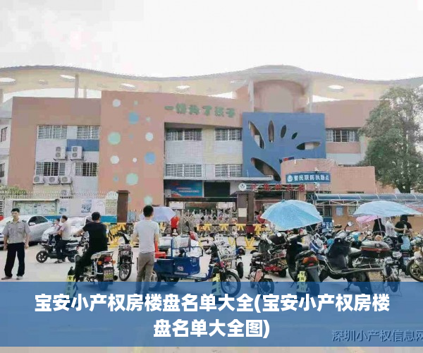 宝安小产权房楼盘名单大全(宝安小产权房楼盘名单大全图)