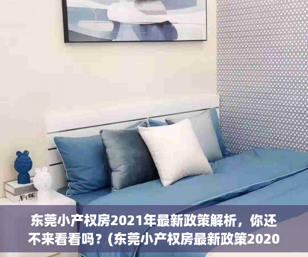 东莞小产权房2021年最新政策解析，你还不来看看吗？(东莞小产权房最新政策2020阳光网)